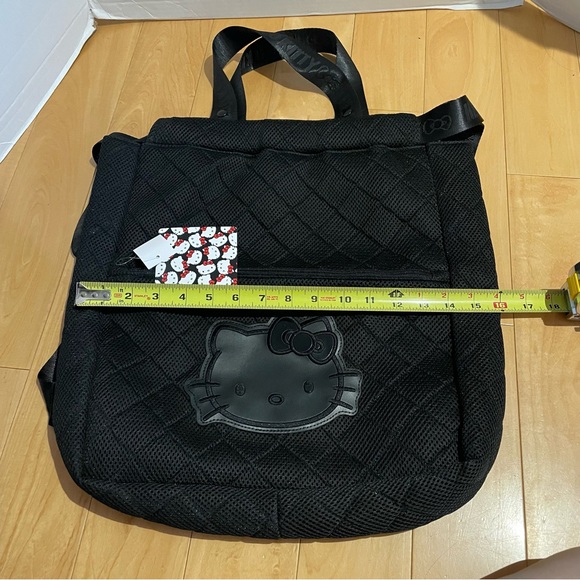 NWT hello kitty mesh backpack tote - Picture 3 of 7